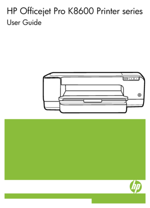 Page 1
Podręcznik użytkownika
HP Officejet Pro K8600 Printer series
User Guide
 