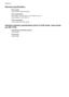 Page 106Electrical specifications
Power supply
Universal power adapter (external)
Power requirements
Input voltage: 100 to 240 VAC (± 10%), 50/60 Hz (± 3Hz)
Output voltage: 32 Vdc, 2500 mA
Power consumption
32 watts printing; 35 watts copying
Acoustic emission specifications (print in Draft mode, noise levels
per ISO 7779)
Sound pressure (bystander position)
LpAd 55 (dBA)
Sound power
LwAd 6.9 (BA) Appendix C
102 Device specifications
 