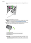 Page 68If you are replacing the black ink cartridge, remove the ink cartridge from the slot on
the right.
4.Pull the ink cartridge toward you, out of its slot.
NOTE:HP provides recycling options for used ink cartridges in many countries/
regions. For more information, see 
HP inkjet supplies recycling program.
5.Remove the new ink cartridge from its packaging and, being careful to touch only the
black plastic, gently remove the plastic tape by using the pink pull tab.
1Copper-colored contacts
2Plastic tape with...