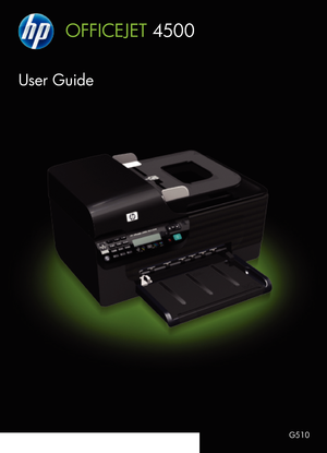 Page 1
A909
OFFICEJET 4500
User Guide
G510
 