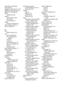 Page 224redial options, setting 54
reduce fax 48
regulatory information 142, 147
regulatory model number 149
replace ink cartridges 62
report
wireless test 203
reports
confirmation, fax 56
error, fax 57
fax test failed 101
reprint
faxes from memory 46
right navigation button 12
rings to answer 52
S
save
faxes in memory 45
scan
error messages 99
from device control
panel 35
OCR 36
quality 99
scan specifications 141
send to a computer 35
slow 97
troubleshoot 96
Scan function indicator  13
scanner glass
clean 21...