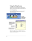 Page 24.........................................................................................................................................
1-20Using the Help System
The Help system provides information on every aspect of your HP 
OfficeJet. When you need help, click Help on any HP OfficeJet 
dialog box to learn more about its features, or explore the many topics 
from the main menu of Help.
To access the main Help menu:
Double-click HP OfficeJet Manager on your desktop. The HP 
OfficeJet Manager appears...