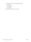 Page 583.Set the following options as appropriate on the Features and Color tabs:
●Photo fix options
●Advanced color options
●Color management
●Grayscale quality
4.Select any other desired print settings, and then click OK.
48 Chapter 4   Printing and loading media ENWW
 