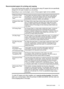 Page 13
Recommended papers for printing and copying
If you want the best print quality, HP recommends using HP papers that are specifically
designed for the type of project you are printing.
Depending on your country/region, some of these papers might not be available.
HP Brochure Paper
HP Superior Inkjet
Paper These papers are glossy-coated or matte-coated on both sides for
two-sided use. They are the perfect choice for near-photographic
reproductions and business graphics for report covers, special...