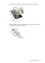 Page 51
4.Lift the handle of a printhead and use it to pull the printhead out of its slot.
5.Before installing a printhead, shake the printhead up and down at least six times
while the printhead is  still in its packaging.
Solve print quality problems 47
 