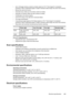 Page 269• Up to 120-page memory (varies by model, based on ITU-T Test Image #1 at standardresolution). More complicated pages or higher resolution  takes longer and uses more memory.
• Manual fax send and receive.
• Automatic busy redial up to five times (varies by model).
• Automatic no-answer redial one time (varies by model).
• Confirmation and activity reports.
• CCITT/ITU Group 3 fax with Error Correction Mode.
• 33.6 Kbps transmission.
• 3 seconds per page speed at 33.6 Kbps (based on ITU-T Test Image #1...