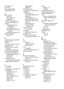 Page 298fit to page 110
FoIP 100
fonts supported 262
forwarding faxes 86
G
glass, scannerclean 184
load originals 32
locating 14
grainy or white bands on copies, troubleshoot 200
graphics incompletely filled oncopies 200
ink not filling in 194
look different from original scan 204
missing lines or dots 196
groups, speed-dial set up 98
H
hardware, fax setup test 206
header, fax 92
help 247see also  customer support
Help button 20
Hewlett-Packard Company notices 3
HP Photosmart Software 29
HP Photosmart Studio 29...