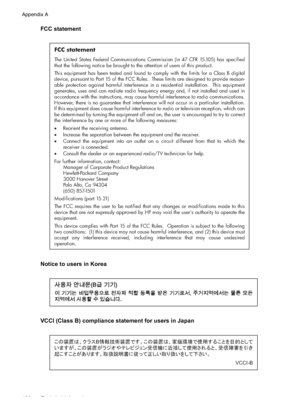 Page 172
FCC statement
FCC statement
The United States Federal Communications Commission (in 47 CFR 15.105) has specified 
that the following notice be brought to the attention of users of this product. 
This equipment has been tested and found to comply with the limits for a Class B digital 
device, pursuant to Part 15 of the FCC Rules.  These limits are designed to provide reason-
able protection against harmful interference in a residential installation.  This equipment 
generates, uses and can radiate radio...