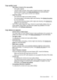 Page 115
Copy quality is poor 
•Take steps to improve the copy quality
•Use quality originals.
• Load the media correctly. If the media is loaded incorrectly, it might skew,
causing unclear images. See 
Mediaspecifications for more information.
• Use or make a carrier sheet to protect your originals.
• Check the printer
•The scanner lid might not be closed correctly.
• The scanner glass or lid backing might need cleaning. See 
Maintaintheprinter
for more information.
• The automatic document feeder (ADF)...