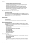 Page 116
•Large, black typefaces look splotchy (not smooth)
The default enhancement setting might not be suitable for the job. Check the
setting and change it to enhance text or photographs, if needed. For more
information, see 
Changecopysettings.
• Horizontal grainy or white bands in light-gray to medium-gray areas
The default enhancement setting might not be suitable for the job. Check the
setting and change it to enhance text or photographs, if needed. For more
information, see 
Changecopysettings.
The...