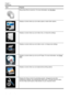 Page 20IconPurpose
Shows that ePrint is turned on. For more information, see HP ePrint.
Displays a screen where you can make copies or select other options.
Displays a screen where you can make a fax, or choose fax settings.
Displays a screen where you can make a scan, or change scan settings.
Displays a screen where you can use HP Apps. For more information, see PrinterApps.
Displays a screen where you can adjust photo printing options.
Displays the Setup screen for generating reports, changing fax and other...