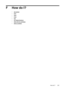 Page 235F How do I?
•Get started
•
Print
•
Scan
•
Copy
•
Fax
•
HP Digital Solutions
•
Work with ink cartridges
•
Solve a problem
How do I? 231
 