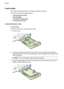 Page 28Load media
This section provides instructions for loading media into the printer.
This section contains the following topics:
•
Load standard-size media
•
Load envelopes
•
Load cards and photo paper
•
Load custom-size media
Load standard-size media
To load media
Use these instructions to load standard media.
1. Pull out Tray 1.
2.Insert the media print-side do wn in the center of the tray. Make sure the stack of
media aligns with the line on the width guide, and is not higher than the paper stack
line on...