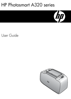 Page 1
HP Photosmart A320 series
User Guide
 