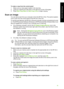 Page 16To make a copy from the control panel
1. Make sure you have paper loaded in the input tray.
2. Load your original print side down in the right front corner of the glass.
3. Press Start Copy Black  or Start Copy Color  to begin copying.
Scan an image
You can start a scan from your computer or from the HP All-in-One. This section explains
how to scan from the control panel of the HP All-in-One only.
To use the scan features, the HP All-in-One and computer must be connected and turned
on. The HP Photosmart...