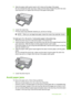 Page 9
5.Slide the paper-width guide inward until it stops at the edge of the paper.
Do not overload the main input tray; make sure the stack of paper fits within the main
input tray and is no higher than the top of the paper-width guide.
6.Lower the output tray.
7. Pull the output tray extender towards you, as far as it will go.
NOTE: When you use legal-size paper, leave the output tray extender closed.
To load up to 13 x 18 cm (5 x 7 inch) photo paper in the photo tray
1.Raise the photo tray lid to load...