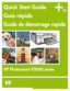 Page 1
HP Photosmart D5060 series
Quick Start Guide
Guía rápida
Guide de démarrage rapide
Downloaded from ManualsPrinter.com Manuals 