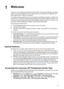 Page 6Clean the outside of the printer......................................................................39
Aligning the printer.........................................................................................39
Print a sample page.......................................................................................39
Automatically clean the printhead..................................................................40
Manually clean the ink cartridge...