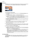 Page 42Add clip art
The Clip Art creative option lets you add clip art to the current photo. You can select from
several categories, including: Seasons, Kids, Daily Life, and Special Events.
To use the Clip Art creative option
1.Touch Home on the quick touch frame to return to the Photosmart Express menu,
if necessary.
2.Touch View and Print or Create on the Photosmart Express menu.
NOTE:If you select Create, you cannot save your creative project to the memory
card. To save your creative project, select View...