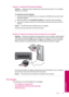 Page 71Solution 1: Install the HP Photosmart Software
Solution:Install the product software that came with the product. If it is installed,
restart your computer.
To install the product software
1.Insert the product CD-ROM into your computer’s CD-ROM drive and then start
the Setup program.
2.When prompted, click Install More Software to install the product software.
3.Follow the onscreen instructions and the setup instructions that came with the
product.
Cause:The HP Photosmart Software was not installed.
If...