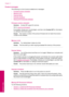 Page 70Product messages
The following is a list of product-related error messages:
•
Firmware revision mismatch
•
Memory is full
•
Scanner failure
•
Improper shutdown
•
Missing HP Photosmart Software
Firmware revision mismatch
Solution:Contact HP support for service.
Go to: 
www.hp.com/support.
If prompted, choose your country/region, and then click Contact HP for information
on calling for technical support.
Cause:The revision number of the product firmware did not match the revision
number of the software....