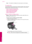 Page 80Cause:The indicated ink cartridges did not have enough ink to print properly.
Ink cartridge problem
Try the following solutions to resolve the issue. Solutions are listed in order, with the most
likely solution first. If the first solution does not solve the problem, continue trying the
remaining solutions until the issue is resolved.
•
Solution 1: Install the ink cartridges correctly
•
Solution 2: Close the print carriage latch
•
Solution 3: Clean the electrical contacts
•
Solution 4: Replace the ink...