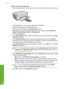 Page 41
To print a photo on photo paper
1.Remove all paper from the input tray, and then load the photo paper print side down.
2.On the  File menu in your software application, click  Print.
3. Make sure the product is  the selected printer.
4. Click the button that opens the  Properties dialog box.
Depending on your software application, this button might be called  Properties,
Options , Printer Setup , Printer , or Preferences .
5. Click the  Features  tab.
6. In the  Basic Options  area, select the...