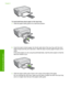 Page 39
To load small-size photo paper in the input tray
1.Slide the paper-width guide to its outermost position.
2.Insert the stack of p hoto paper into the far-ri ght side of the input tray with the short
edge forward and the print side down. Slide the stack of photo paper forward until it
stops.
If the photo paper you are using has perforated tabs, load the photo paper so that the
tabs are closest to you.
3. Slide the paper-width guide inward until it stops at the edge of the paper.
Do not overload the input...