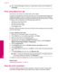 Page 32TIP:To print Web pages correctly, you might need to set your print orientation to
Landscape.
Print using Maximum dpi
Use maximum dpi mode to print high-quality, sharp images.
To get the most benefit from maximum dpi mode, use it to print high-quality images such
as digital photographs. When you select the maximum dpi setting, the printer software
displays the optimized dots per inch (dpi) that the HP Photosmart printer will print. Printing
in maximum dpi is supported on the following paper-types only:...