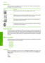 Page 15
Display icons
The following icons can appear at the top right side of the display to provide important
information about the HP All-in-One.
IconPurpose
Shows that the ink level in all the ink cartridges is 50% or more.
Shows that one or more of the ink cartri dges are low on ink. You should replace
the ink cartridge when the print quality is no longer acceptable.
Shows that an unknown print cartridge is inserted. This icon might appear if a
print cartridge contains non-HP ink.
Indicates that the Printer...