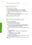 Page 231
If this did not solve the issue, try the next solution.
Solution 7: Stop and restart the print spoolerSolution: Restart the print spooler.
To stop and restart the print spooler
1. On the Windows taskbar, click  Start, and then click  Control Panel.
2. Double-click  Administrative Tools , and then double-click  Services.
3. Scroll down the  list and click Print Spooler , and then click  Stop to stop the
service.
4. Click  Start to restart the service, and then click  OK.
5. Restart the computer and try...