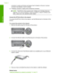 Page 29
connector) is wider and thicker and always has 8 contacts on the end. A phone
connector has between 2 and 6 contacts.
❑ A desktop computer or laptop with an Ethernet connection.
NOTE:
The HP All-in-One supports both 10 Mbps and 100 Mbps Ethernet
networks. If you are purchasing, or have purchased, a network interface card
(NIC), make sure it can operate at either speed.
Connect the HP All-in -One to the network
To connect the HP All-in-One to the network, use the Ethernet port on the back of the...