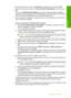 Page 32
3.Press the down arrow button until  Network is highlighted, and then press  OK.
4. Press the down arrow button to highlight  Wireless Setup Wizard, and then press
OK .
This runs the  Wireless Setup Wizard . The setup wizard searches for available
networks, and then displays a list of detected network names (SSIDs). The networks
with the strongest signal appear first, the weakest appear last.
5. Press the down arrow button to highlight the name of the network you wrote down in
step 1, and then press...