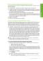 Page 34
What you need for an integrated wireless WLAN 802.11 network
To connect the HP All-in-One to an integrated wireless WLAN 802.11 network, you will
need the following:
❑A wireless 802.11 network that includes a wireless router or access point.
❑ A desktop computer or laptop with either wireless networking support, or a network
interface card (NIC). The computer must be connected to the wireless network that
you intend to install the HP All-in-One on.
❑ Broadband Internet access (recommended) such as cable...