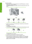 Page 89
To print your photos
1.Insert a memory card into the appropriate slot on the HP Photosmart, or connect a
storage device to the front USB port.
The  Photosmart Express  menu appears, with the most recent photo shown on the
display.
View
PrintCreateShareSave
2. Load up to 10 x 15 cm (4 x 6 inch) photo paper in the photo tray or full-size photo
paper in the main input tray.
3. Touch  Print.
The  Print Layout  screen appears.
4. Touch 
 or  to scroll through the layout options, then touch the print layout...