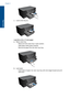 Page 16c. Lower photo tray lid.
Load A4 or 8.5 x 11 inch paper
a. Raise output tray.
 Raise and hold output tray in open position.
 Slide paper-width guide outwards.
 Remove all paper from the main input tray.
b. Load paper.
 Insert stack of paper into main input tray with short edge forward and print
side down.
Chapter 4
14 Paper basics
Paper basics
 