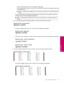 Page 129◦Clean the printhead, and then print this diagnostic page again.
◦If cleaning the printhead does not solve this print quality issue, replace the cartridge corresponding
to the streaked bar.
NOTE:If replacing the cartridge does not solve this print quality issue, contact HP support for
service.
• If any of the color bars show regular white streaks, align the printer. If the issue persists, clean the
printhead, and then print this diagnostic page again.
NOTE:If cleaning the printhead does not solve this...