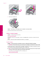 Page 2089.Close the ink cartridge door.
Cause:The printhead or ink cartridges were not installed or incorrectly installed.
If this did not solve the issue, try the next solution.
Solution 2: Contact HP support
Solution:Contact HP support for service.
Go to: 
www.hp.com/support.
If prompted, choose your country/region, and then click Contact HP for information on calling for technical
support.
Cause:There was a problem installing the printhead or ink cartridges.
Non-HP cartridge
Solution:Follow the prompts on the...
