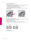 Page 2205.Press down on any cartridges that are sticking up.
They should snap down into place.
6.If an ink cartridge was sticking up and you were able to snap it back down into place, close the ink cartridge
access door and check if the error message has gone away.
• If the message has gone away, stop troubleshooting here. The error has been resolved.
• If the message has not gone away, proceed to the next step.
• If none of the ink cartridges were sticking up, proceed to the next step.
7.Locate the ink...