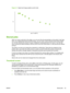 Page 29Figure 4-1  Speed and image quality by print mode
sqm/h (sqft/h)

	Q
Stored jobs
When you send a print job to the printer, you can save the job automatically on the printer’s hard disk
drive, on a rotating first-in-first-out (FIFO) basis. You can “lock” a job to prevent it from being rotated
out, but this reduces the amount of space available for subsequent jobs to be saved. You can also
save a stored job without printing it until you print it from the control panel, or only print the job without
saving...