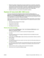 Page 65●Minimize the quantity of cleaning liquid used during maintenance to avoid spills, contamination,
or harm to printer parts. Carefully moisten cleaning cloths or swabs with the cleaning liquid, and
ensure that none of it drips onto the printer. Any excess or residual liquid should be removed by
cleaning the area with a dry cloth. Failure to clean off any residual cleaning liquid could cause
damage to the printer, or could adversely affect the printer’s level of image quality.
●Disposal of waste must be in...