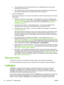 Page 94●Your computer may not be working properly. Run an application that you know works
correctly and print to be sure.
●The computer’s port may not be working properly. Print to another output device that you
know works correctly (and is not connected to the RIP) to check this.
5.Is the print quality good?
YES: Then the problem is not covered in this checklist. Contact Technical Services. NO: Check
the following:
●Banding or general poor image quality — the printheads may need to be calibrated (see
Calibrate...