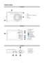Page 139
Camera Views
Front View
1
4
2
3
Flash
1. 
Self-timer LED / AF Assist Lamp
2. 
Lens
3. 
Microphone
4. 
Back View
5
6
8
9
10
7
LCD display screen
5. 
LED indicator
6. 
Mode Selector Switch
7. 
  Photo Mode
 Video Mode  
 Playback Mode
Function / OK button /   
8. 
4-way navigation control
Menu button
9. 
Delete button
10. 
Top View
11
14
1213
Shutter button
11. 
Power button
12. 
Stabilizer button
13. 
Zoom buttons
14.  