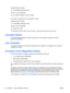 Page 34Hewlett Packard Company
P. O. Box 692000, Mail Stop 530113
Houston, Texas 77269-2000
Or, call 1-800-HP-INVENT (1-800 474-6836)
For questions regarding this FCC declaration, contact:
Hewlett Packard Company
P. O. Box 692000, Mail Stop 510101
Houston, Texas 77269-2000
Or, call (281) 514-3333
To identify this product, refer to the Part, Series, or Model number found on the product.
Canadian Notice
This Class B digital apparatus meets all requirements of the Canadian Interference-Causing
Equipment...