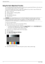 Page 22Operating the Monitor
4-2User’s Guide
Using the Auto Adjustment Function
You can easily optimize the screen performance for the VGA input by using the Auto/OK button on the monitor and 
the auto adjustment pattern software on the CD provided.
Do not use this procedure if your monitor is using a DVI or HDMI input. If your monitor is using a VGA input, this 
procedure can correct the following image-quality conditions:
■Fuzzy or unclear focus
■Ghosting, streaking, or shadowing effects
■Faint vertical bars...