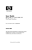 Page 1
User Guide 
HP L1740 17” and L1940 19” 
Flat Panel Monitors 
Document Part Number: 372837-001 
January 2005 
This guide provides information on setting up the monitor, 
installing drivers, using the on-screen display menu, 
troubleshooting and technical specifications. 
 