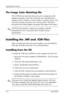 Page 24
Operating the Monitor 
The Image Color Matching File 
The .ICM files are data files that are used in conjunction with 
graphics programs to provide consistent color matching from 
monitor screen to printer, or from scanner to monitor screen. The 
.ICM file contains a monitor color system profile. This file is 
activated from within graphics programs that support this feature. 
✎ The ICM color profile is written in accordance with the 
International Color Consortium (ICC) Profile Format 
specification....