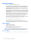 Page 10Maintenance Guidelines
To enhance the performance and extend the life of the monitor:
●Do not open the monitor cabinet or attempt to service this product yourself. Adjust only those
controls that are covered in the operating instructions. If the monitor is not operating properly or
has been dropped or damaged, contact an authorized HP dealer, reseller, or service provider.
●Use only a power source and connection appropriate for this monitor, as indicated on the label/
back plate of the monitor.
●Be sure...