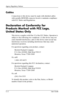 Page 47
Agency Regulatory Notices 
Cables 
Connections to this device must be made with shielded cables 
with metallic RFI/EMI connector hoods to maintain compliance 
with FCC Rules and Regulations. 
Declaration of Conformity for 
Products Marked with FCC Logo, 
United States Only 
This device complies with Part 15 of the FCC Rules. Operation is 
subject to the following two conditions: (1) this device may not 
cause harmful interference, and (2) this device must accept any 
interference received, including...