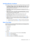 Page 35ENWW
Identifying Monitor Conditions 
Special messages will appear on the monitor screen when identifying the following monitor conditions: 
●	 
 